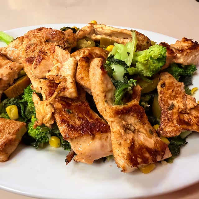 Grilled Mixed Vegetables.