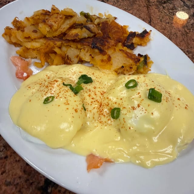 Eggs Benedict.