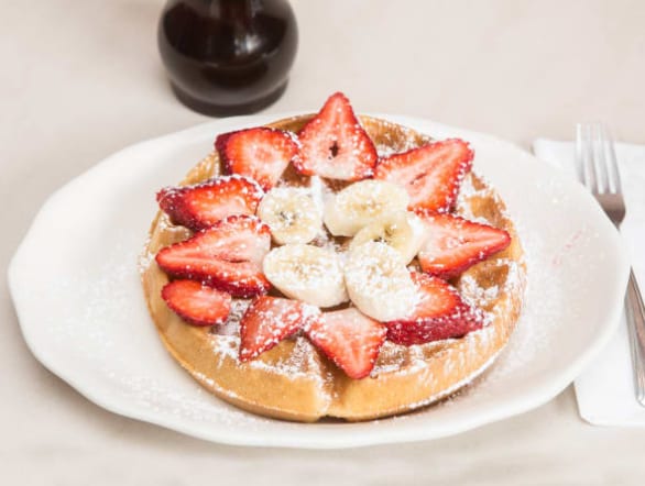 Crisp Golden Brown Waffle.