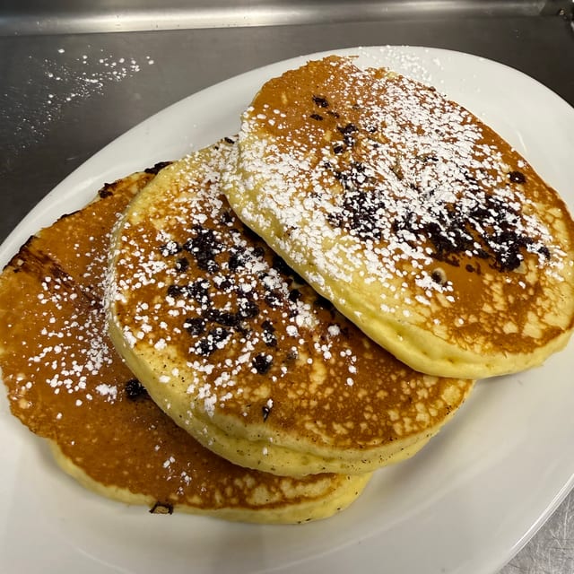 Chocolate Chip Pancakes.