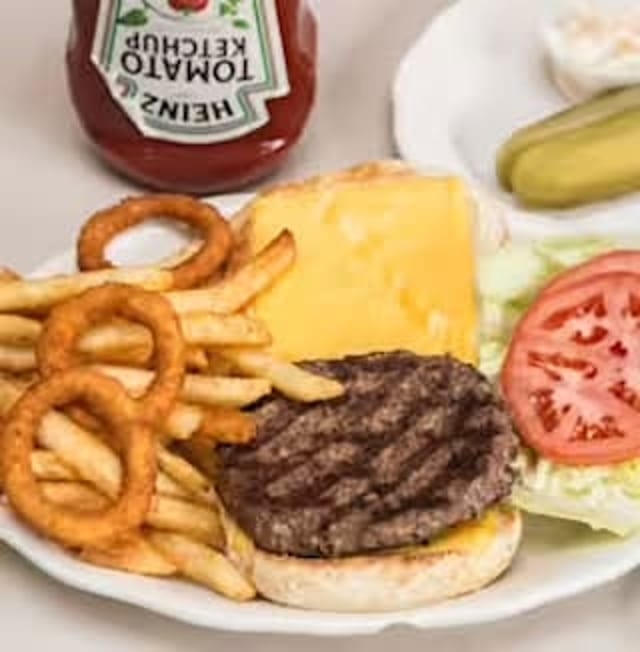 Twin Cheese Burger Deluxe.